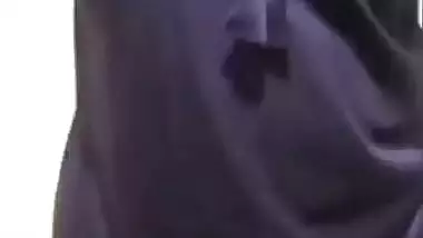 Tamil wife Sailaja shows boobs and big ass viral live