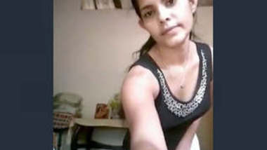 Beautiful And Playful Wife Showing Her Amazing Body To Her Secret Lover