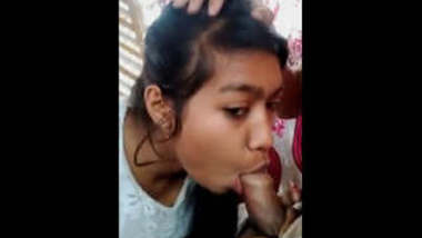 Desi Unmarried Girl Sucking Bf Cock