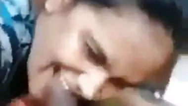 Wife blowjob on TikTok caught by husband viral video