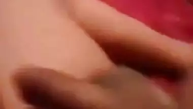 Girl enjoys lover and his friend’s dick in desi threesome
