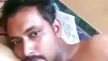 Village couple romantic foreplay