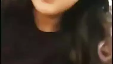 Cute Chubby GF Started off with Teasing her Soft Ass Ended up Playing with her Boobs