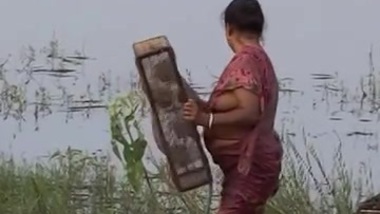 Village Aunty Blouse Less Boobs indian sex tube