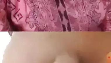 Pakistani lovers enjoying each others on video call